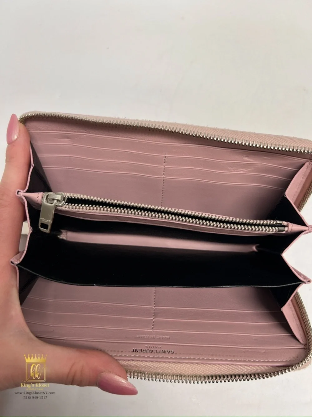 YSL zip around wallet - Picture 9 of 11